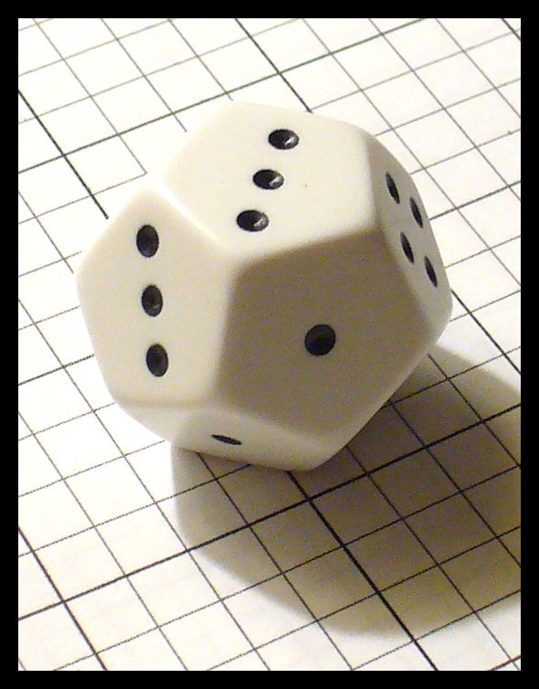 D4) four-sided dice