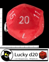 Dice : BIG02 WEREGEEK COMICS LUCKY D20