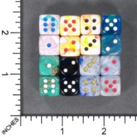 Dice : MINT63 CHESSEX GEN CON 2018 12MM