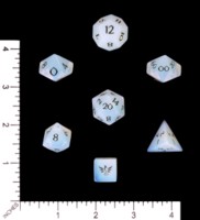 Dice : MINT63 ELDERWOOD ACADEMY GLASS OPALITE