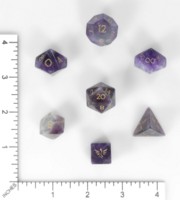 Dice : MINT63 ELDERWOOD ACADEMY STONE AMETHYST