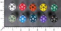 Dice : MINT63 IMPACT MINIATURES D19