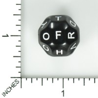 Dice : MINT63 IMPACT MINIATURES D26 ALPHABET PROTOTYPE