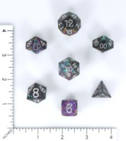 Dice : MINT63 LEVEL UP DICE METAL ALUMINUM MASQUERADE JD