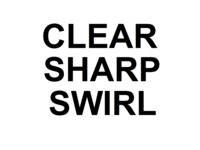 Dice : D4 CLEAR SHARP SWIRL 00