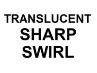 Dice : D4 TRANSLUCENT SHARP SWIRL 00