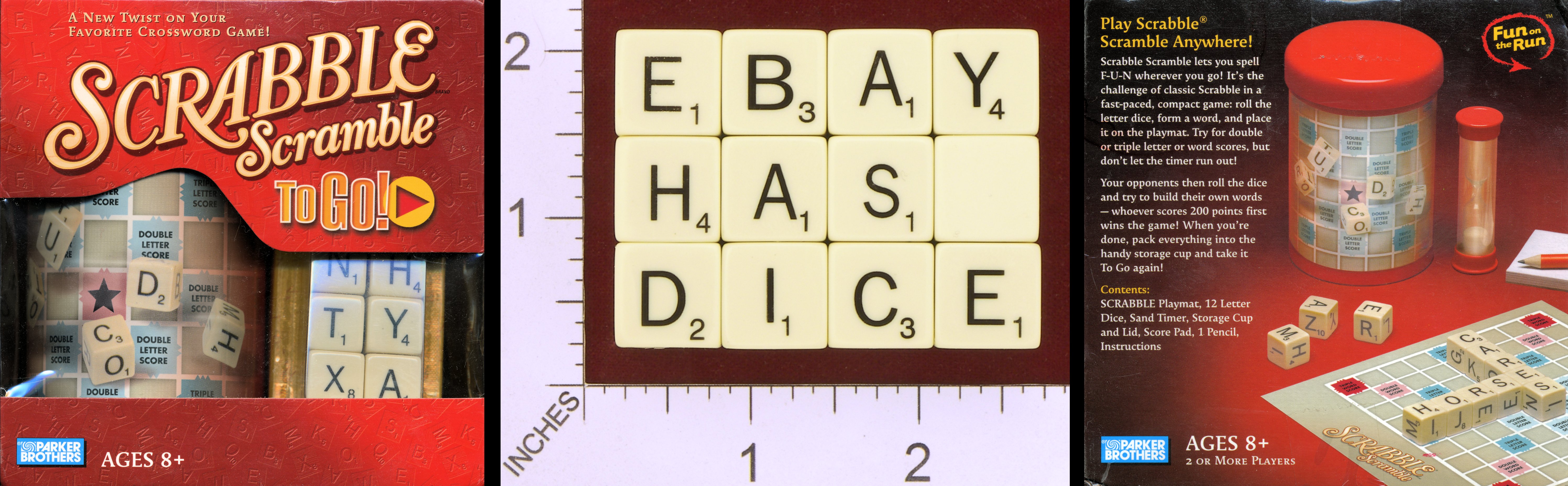 A whimsical twist on the traditional word game, Scrabble: Dr