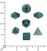 Dice : MINT67 NORSE FOUNDRY METAL NORSE ZINC GUNMETAL GREEN SLIME