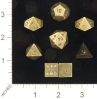 Dice : MINT18 TOMAS THE LAPIDARY BRONZE POLYHEDRALS 01