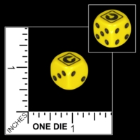 Dice : MINT75 UNKNOWN YELLOW C