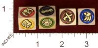 Dice : MINT30 PRINT AND PLAY PRODUCTIONS DUNE EXPRESS ILYA 77 VARIANT FACTION DICE 01