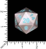 Dice : MINT67 NORSE FOUNDRY METAL D20 BOULDER SPELLBOUND