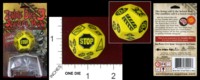 Dice : D12 OPAQUE ROUNDED SOLID STEVE JACKSON ZOMBIE DICE 3 SCHOOL BUS