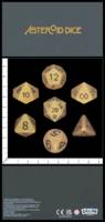 Dice : MINT87 CAMDEN GAMES ASTEROID DICE GOLD