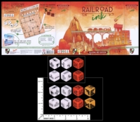 Dice : MINT77 HORRIBLE GUILD RAILROAD INK BLAZING RED