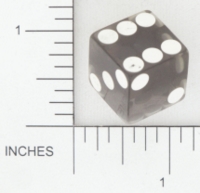 Dice : BAD CLEAR SHARP SOLID UNKNOWN GREY 02
