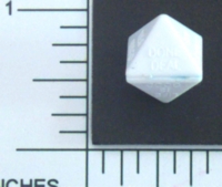 Dice : D8 OPAQUE SHARP SOLID TACOBELL