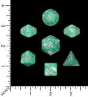 Dice : MINT72 KRAKEN SIGNATURE GREEN SPRING WITH SILVER