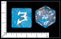 Dice : MINT70 EASY ROLLER DICE COMPANY DICE OF THE GIANTS FROST