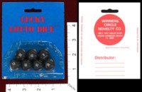 Dice : MINT42 WINNERS CIRCLE NOVELTY LUCKY LOTTO DICE