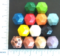 Dice : D30 OPAQUE SHARP SOLID ARMORY 02