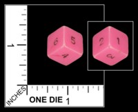 Dice : TSR CREATIVE PUBLICATIONS D6