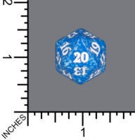 Dice : D20 MTG OPAQUE ROUNDED SPECKLED WIZARDS OF THE COAST MTG GAME NIGHT 2019 03