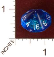 Dice : D16 CLEAR ROUNDED SOLID CRYSTAL CASTE PROTOTYPE 01