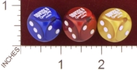 Dice : MINT29 CHESSEX CUSTOM FOR ODYSSEY GAME SHOP 01