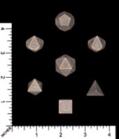 Dice : MINT66 UNKNOWN CHINESE ZINC RECESSED FACES 02