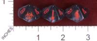 Dice : D10 OPAQUE ROUNDED IRIDESCENT KING ZOMBIE 01