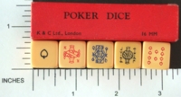 Dice : MINT1 K AND C 16MM 01