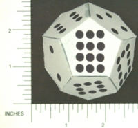 Dice : PAPER D12 PIPPED