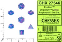 Dice : MINT67 CHESSEX 2019 04 FESTIVE WATERLILY RECOLOR