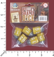 Dice : MINT53 GAMELYN GAMES BULLET SHAPED DICE