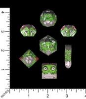 Dice : MINT73 RIOT DICE POLY ORC MASTER PAINTED