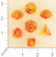 Dice : MINT23 CRYSTAL CASTE FIREFLY RED YELLOW