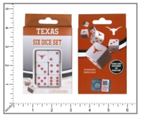 Dice : MINT79 MASTERPIECES UNIVERITY OF TEXAS LONGHORNS