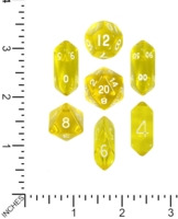 Dice : MINT74 CRYSTAL CASTE HYBRID SPINDLE YELLOW