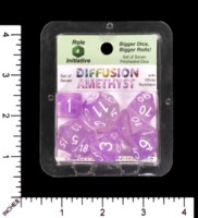 Dice : MINT65 ROLE FOR INITIATIVE DIFFUSION AMETHYST