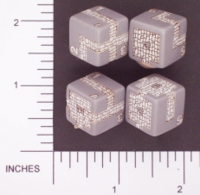 Dice : NUMBERED OPAQUE ROUNDED SOLID CHESSEX DUNGEONEER II 01