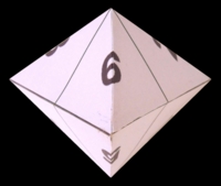 Dice : PAPER D06 MY DESIGN NUMBERED