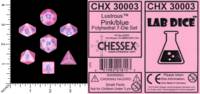 Dice : MINT68 CHESSEX CHX 30003 LUSTROUS PINK
