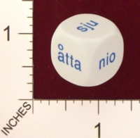 Dice : MINT19 KOPLOW SWEDISH WORDS FOR NUMBERS 01