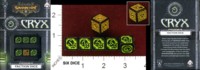 Dice : MINT35 PRIVATEER PRESS Q WORKSHOP WARMACHINE FACTION DICE CRYX