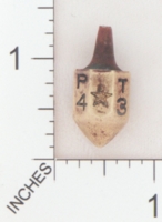 Dice : METAL COPPER D6 UNKNOWN SPINNER 01