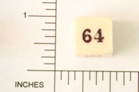 Dice : NON NUMBERED 43 DOUBLING