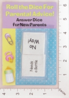 Dice : MINT16 ORIENTAL TRADING PARENTAL ADVICE FOR NEW PARENTS 01