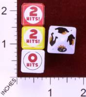 Dice : MINT30 PRINT AND PLAY PRODUCTIONS CHUNKY FIGHTERS HIT AND STRIKE DICE 01