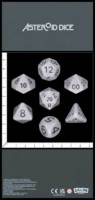 Dice : MINT87 CAMDEN GAMES ASTEROID DICE SILVER